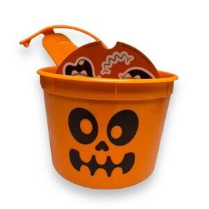 2023 McDonalds Boo Bucket Orange Pumpkin Skeleton Retro Halloween